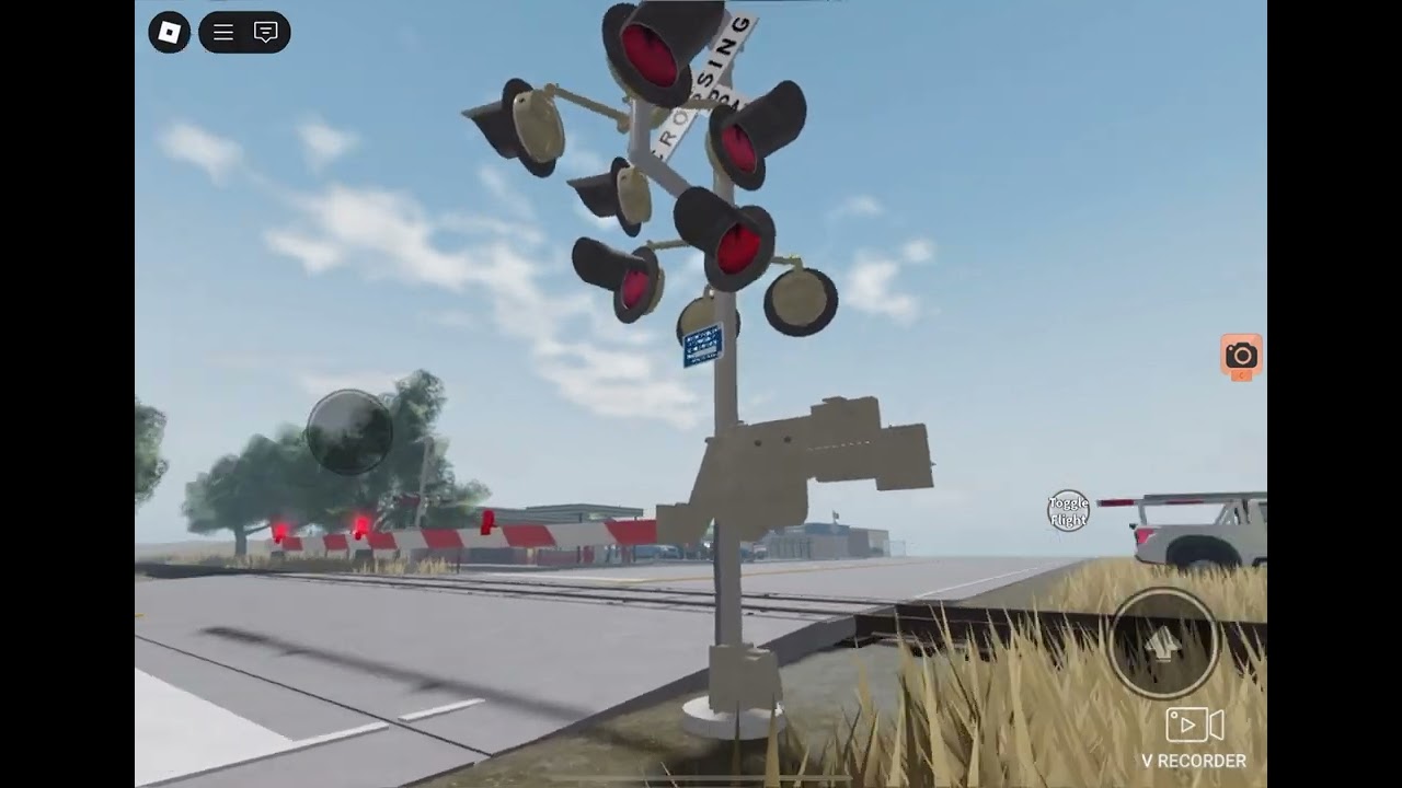 Testing my new railroad crossing in the villa park ca and rating them (I) 9-21-25