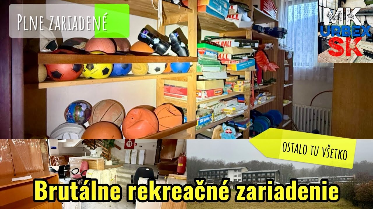 🏨 Plne zariadené rekreačné zariadenie hlboko v horách kde zanechali úplne všetko, RETRO spomienka 🇸🇰