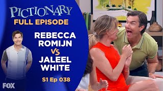Carnival Canvas | Pictionary Game Show - Full Episode: Jaleel White vs Rebecca Romijn (S1, Ep 38)