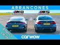 BMW M8 vs M5 - ARRANCONES, CARRERA EN MOV. Y PRUEBA DE FRENADO