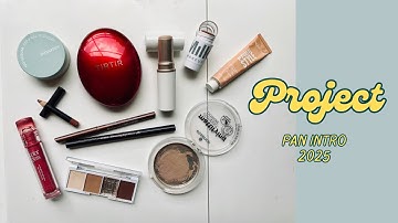 Starting Project Pan Intro | Use It Up Makeup Challenge 2025