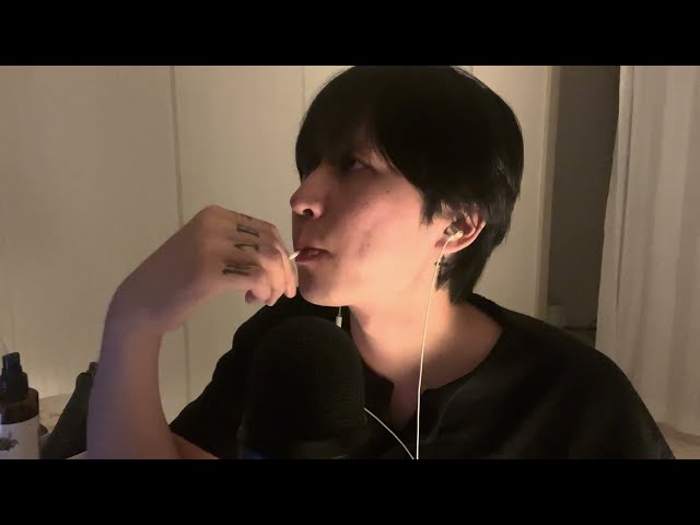 ASMR アメ舐める音