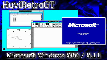 HUVI RETRO: Instalación de Windows 286/2.11