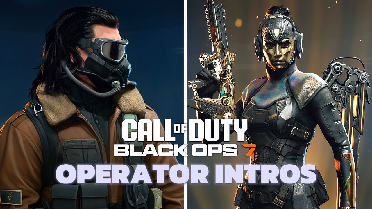 BO7 Season 03 Operator Intros & Voice Lines (JSOC Grasp, Valkyrie ...