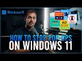 How to Permanently Block Pop Ups in Windows 11
