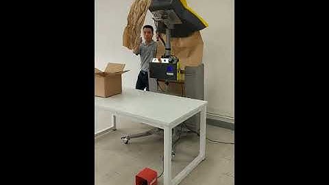 Nuevopak X-Fill Pro paper loading and packing demo