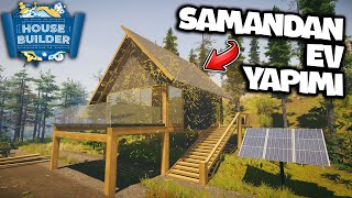 Samandan Ev Mi̇ Olur? Balya Maki̇nesi̇ İle Saman Ev Yapimi House Builder 