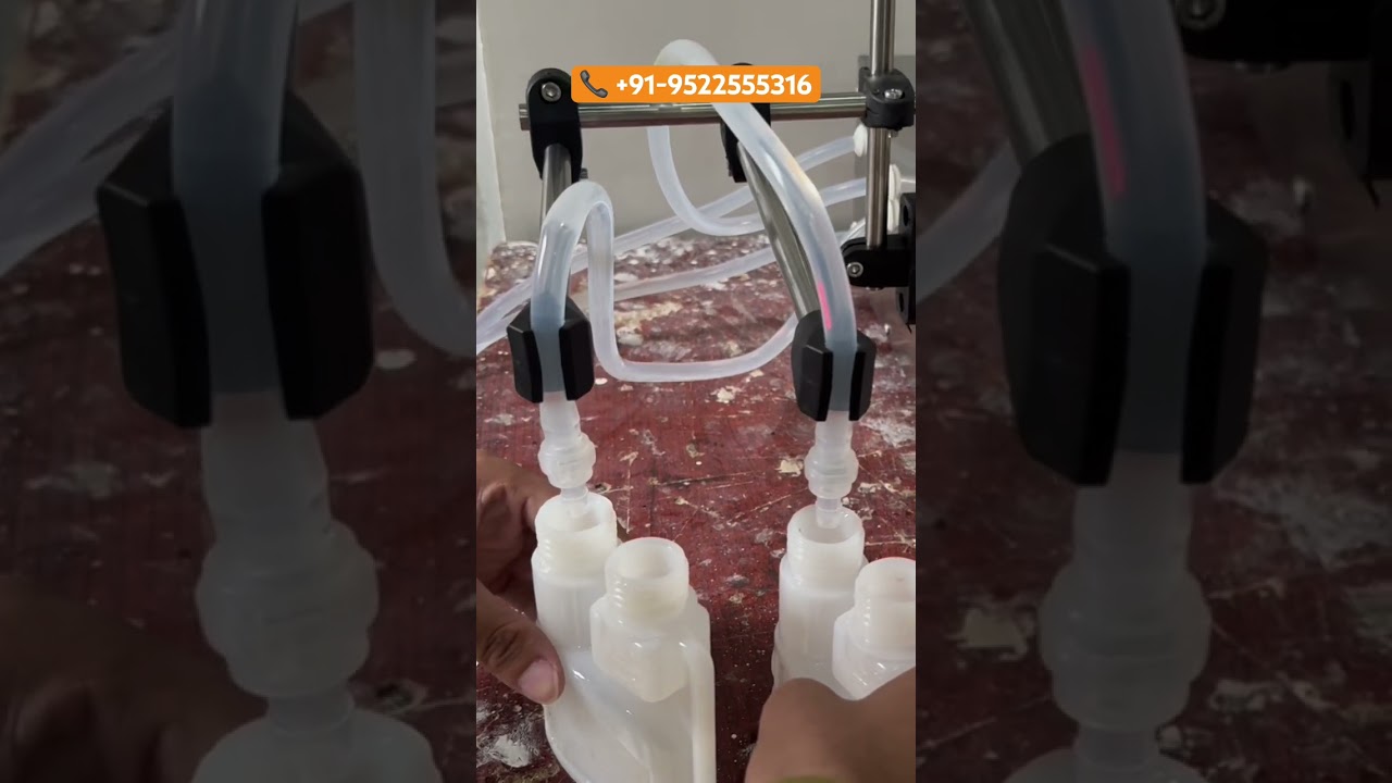 Double head Digital Liquid Filling machine