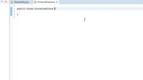 Serialisierung in Java