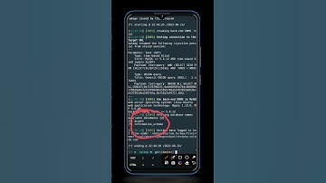 SQLMAP IN TERMUX || #kalilinux #coding #termux #cybersecurity #linux #python #shorts #sqlmap #sql