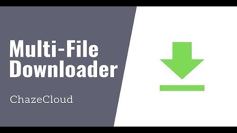 Multi-File Downloader