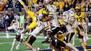 Western Michigan football speaks after game against Michgigan