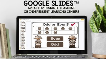 Odd and Even Numbers using Google Slides