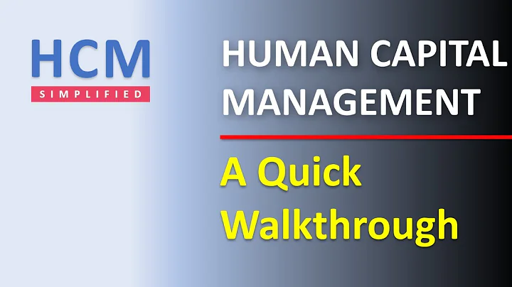 What is Human Capital Management (HCM) ? | HCM Simplified - DayDayNews