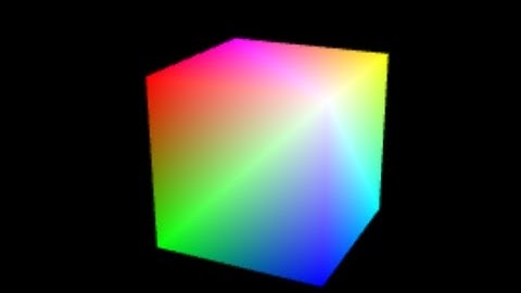 How to draw a 3D cube in WebGL - ProgrammingTIL #118 WebGL tutorial video screencast 0061