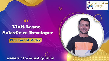 Salesforce Training Institute & Courses Placement Video | Success Story of Vinit Lasne