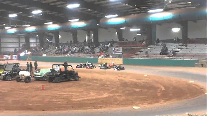 Jerry cartwright lonestar kart national heat race