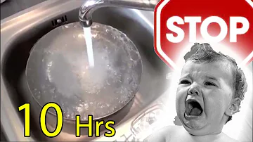 Relaxing sounds The longest video of youtube water sounds for baby (NO MIDDLE ADS!) 10 Hrs