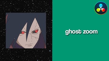 Ghost Zoom | DaVinci Resolve 17 AMV Tutorial