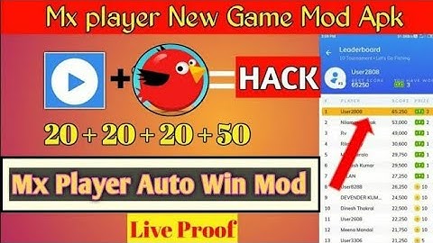 Mx player game hack trick | mx player flap up game trick