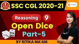 3:30 PM - SSC CGL 2020-21 | Reasoning by Ritika Ma'am | Open Dice | Part-5