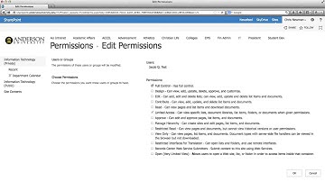 Setting Folder Permissions in Microsoft SharePoint