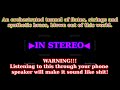 An orchestrated tunnel of flutes, strings and synthetic brass blown out of this world (Soundrack)