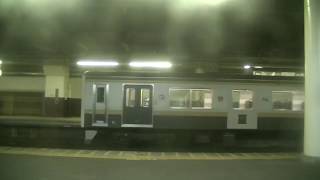 205系「いろは」日光線普通鹿沼行(宇都宮発車) Series 205 IROHA Nikko Line Local for Kanuma at Utsunomiya