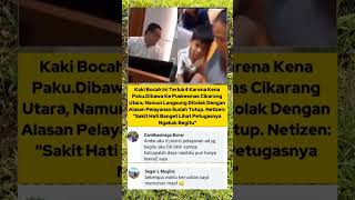 Download Lagu Ditolak Puskesmas! Bocah Luka Serius, Petugas Malah Tertawa?#shorts MP3