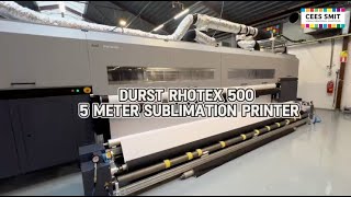 Durst Rhotex 500, 5 Meter Dye Sublimation Printer