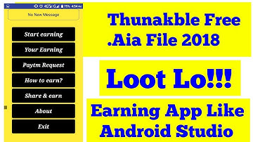 Earn 20$ Daily Using This AIA File   Earning Proof + Without App Publish   No invalid Activity