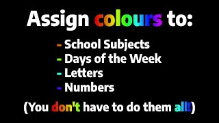 Assign colours to more things! (CLOSED)
