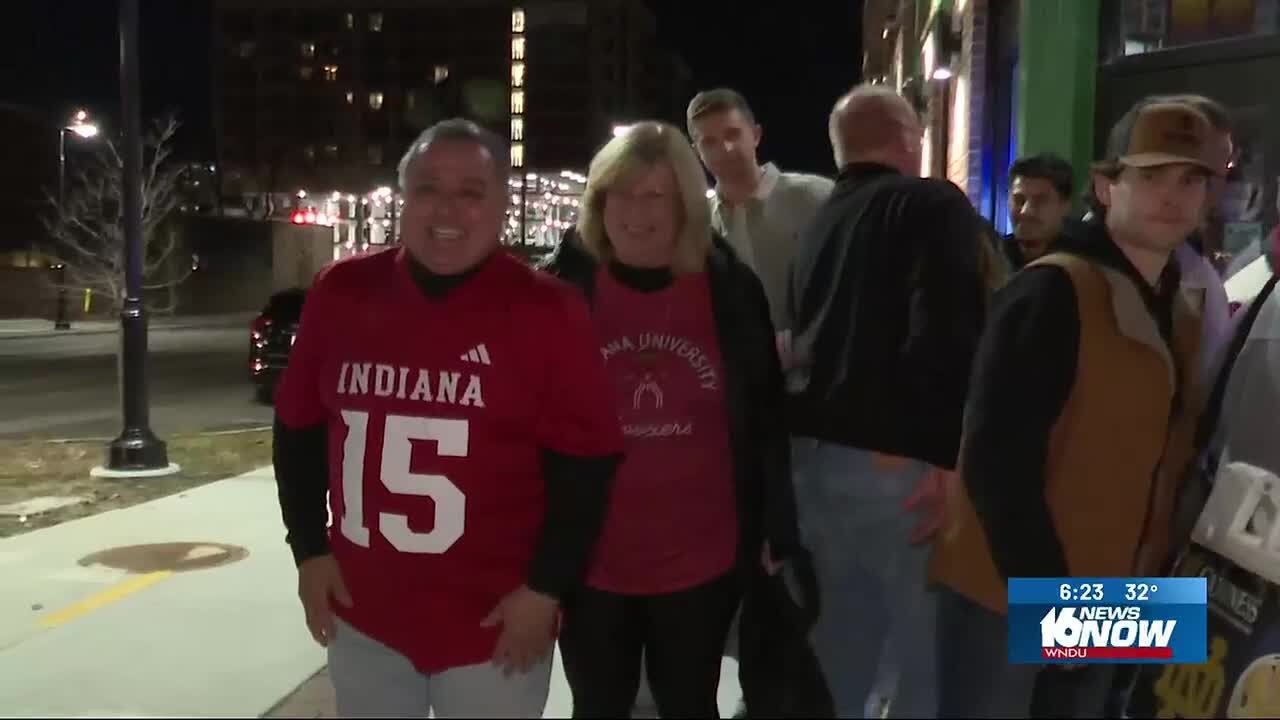 Indiana fans confident ahead of national championship game against Miami