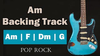 Backing Track in Am | Pop Rock