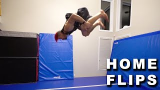 Birthday Flips Part 2 (Parkour In House)