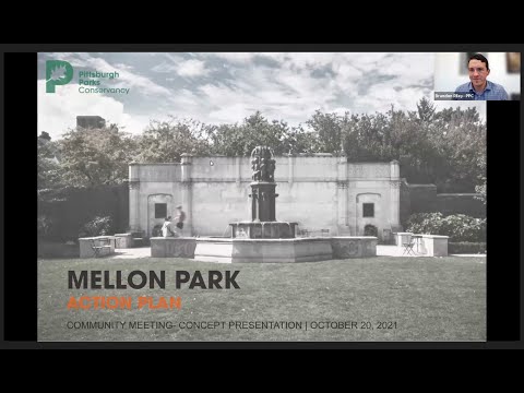October 20 Mellon Park Action Plan Community Meeting