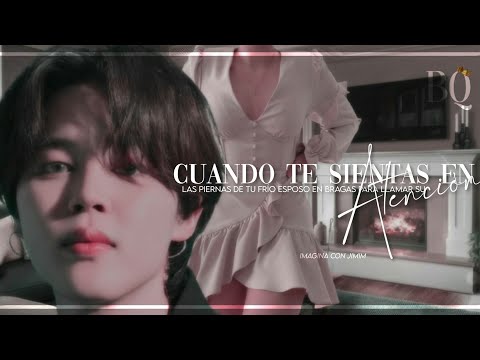 Cd te sientas en las piernas de tu frío esposo en bragas para llamar su atención «imagina con Jimin»
