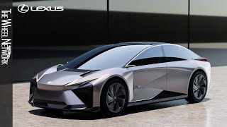 LEXUS LF-ZC 1/43スケールモデル Lexus LF-ZC 1:43 Scale Miniature Toy Car EV Battery Model