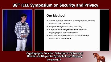 Cryptographic Function Detection in Obfuscated Binaries via Bit-precise Symbolic Loop Mapping