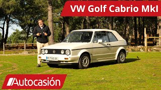 VW Golf Cabrio Mk I | Coches CLÁSICOS | Review en español | #Autocasión