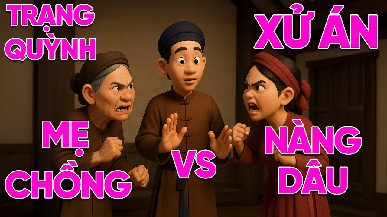 Trạng Quỳnh Xử Án – MẸ CHỒNG NÀNG DÂU: Cười ra nước mắt | Truyện dân gian audio