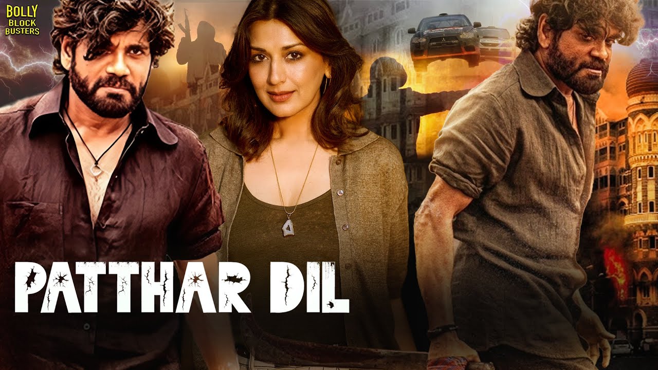 Patthar Dil | Hindi Dubbed Movies 2025 | Nagarjuna, Sonali Bendre, Brahmanandam | Hindi Movie