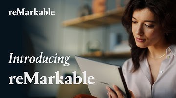 Introducing reMarkable — the paper tablet