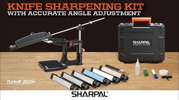 SHARPAL 202H Knife Sharpening Kit with Accurate Angle Adjustment