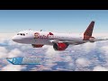 Microsoft Flight Simulator Airbus A320 from Adelaide YPAD to Melbourne YMML