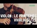 Apprendre  jouer du violon facilement  le printemps de vivaldi 12