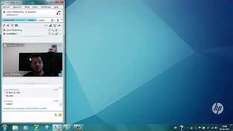 LYNC Chat  Audio  Video 1 op 1 verbinding