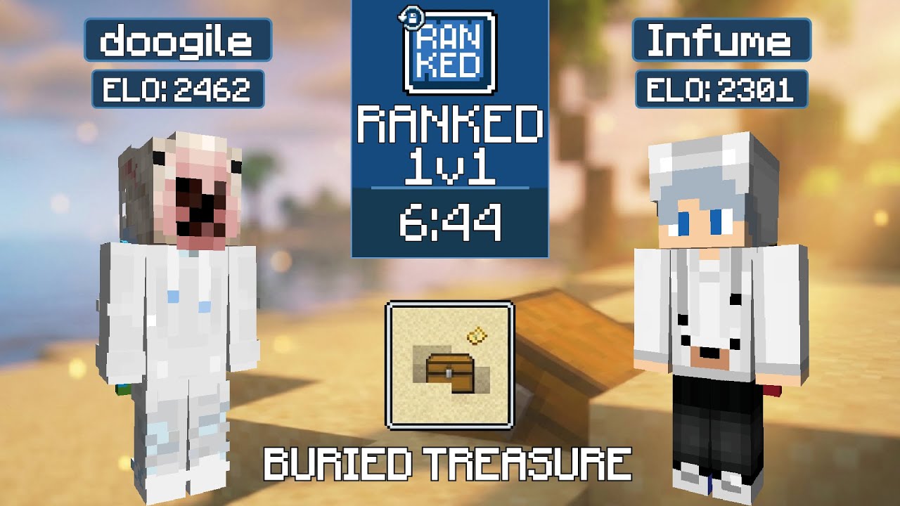 doogile vs Infume | MCSR Ranked | Buried Treasure Seed