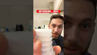 The most genius way to dry desiccant for 3-D printing? ￼
