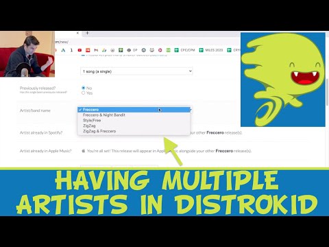 Having Multiple Artists